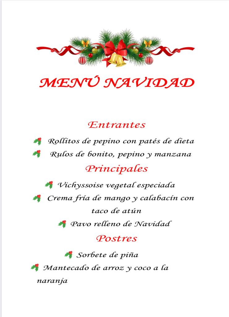 RECETAS MENÚ DE NAVIDAD