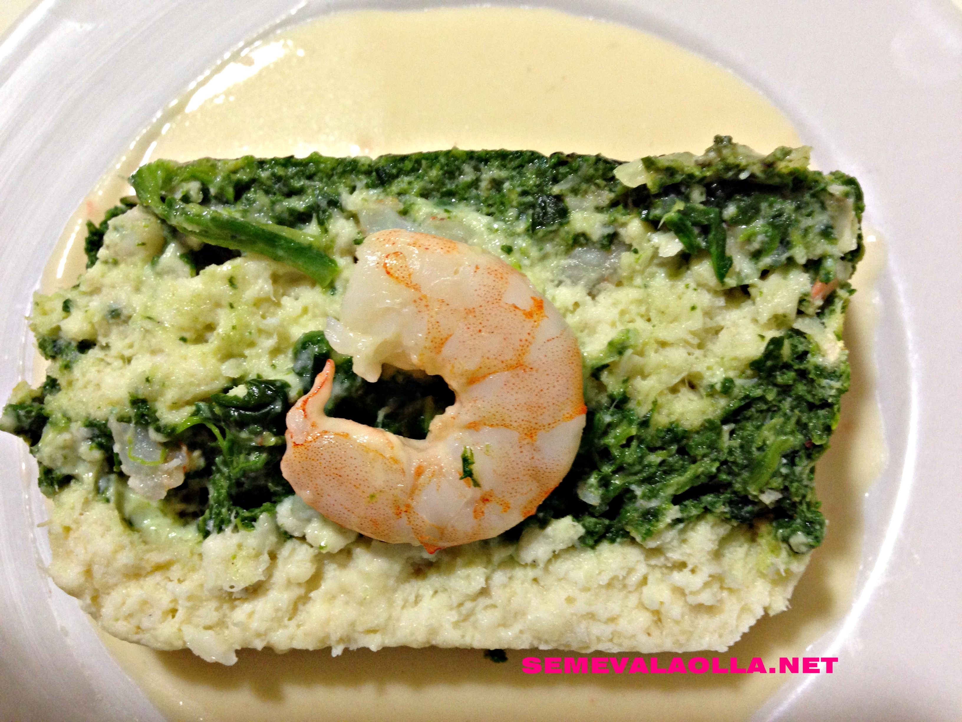 PASTEL DE PESCADO Y ESPINACAS