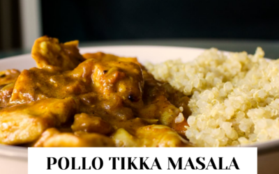 Pollo tikka massala con quinoa